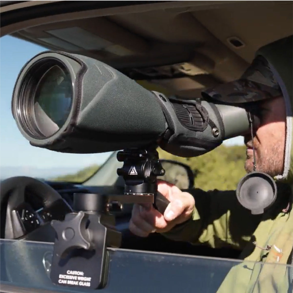 Binocular Window Mount